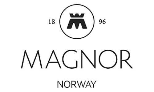 Magnor Glassverk logo