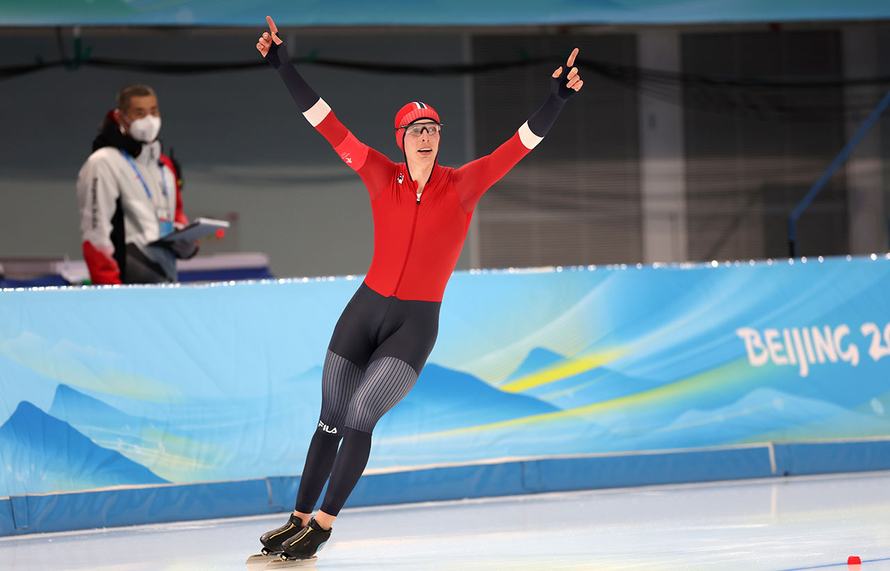 Hallgeir tok gull og bronsje i Bejing 2022